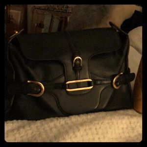 Jimmy Choo Bags - Jimmy choo black and gold leather bag Jimmy Choo Bags - Jimmy choo black and gold leather bag